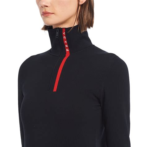 prada nylon turtleneck sweater|prada cardigans for men.